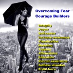 overcoming fear courage builders prayer visualization modeling tapping affirmations
