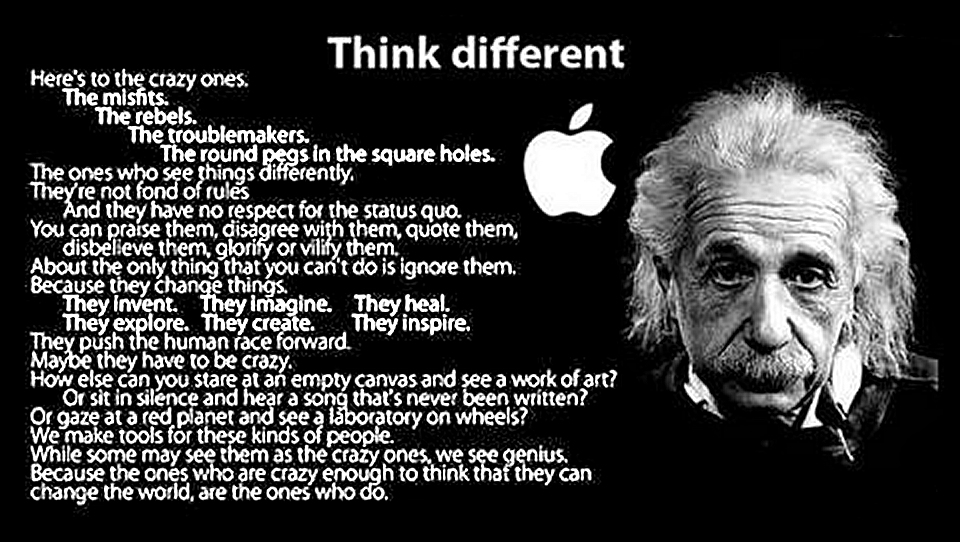 Apple leads the pack in reinvention reinvent yourself for success think different reinvention masters
