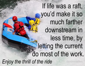 Go with the flow life as a river raft trip personal spiritual professional business akiyoko photo