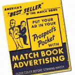 match book advertsing tiny ads matches